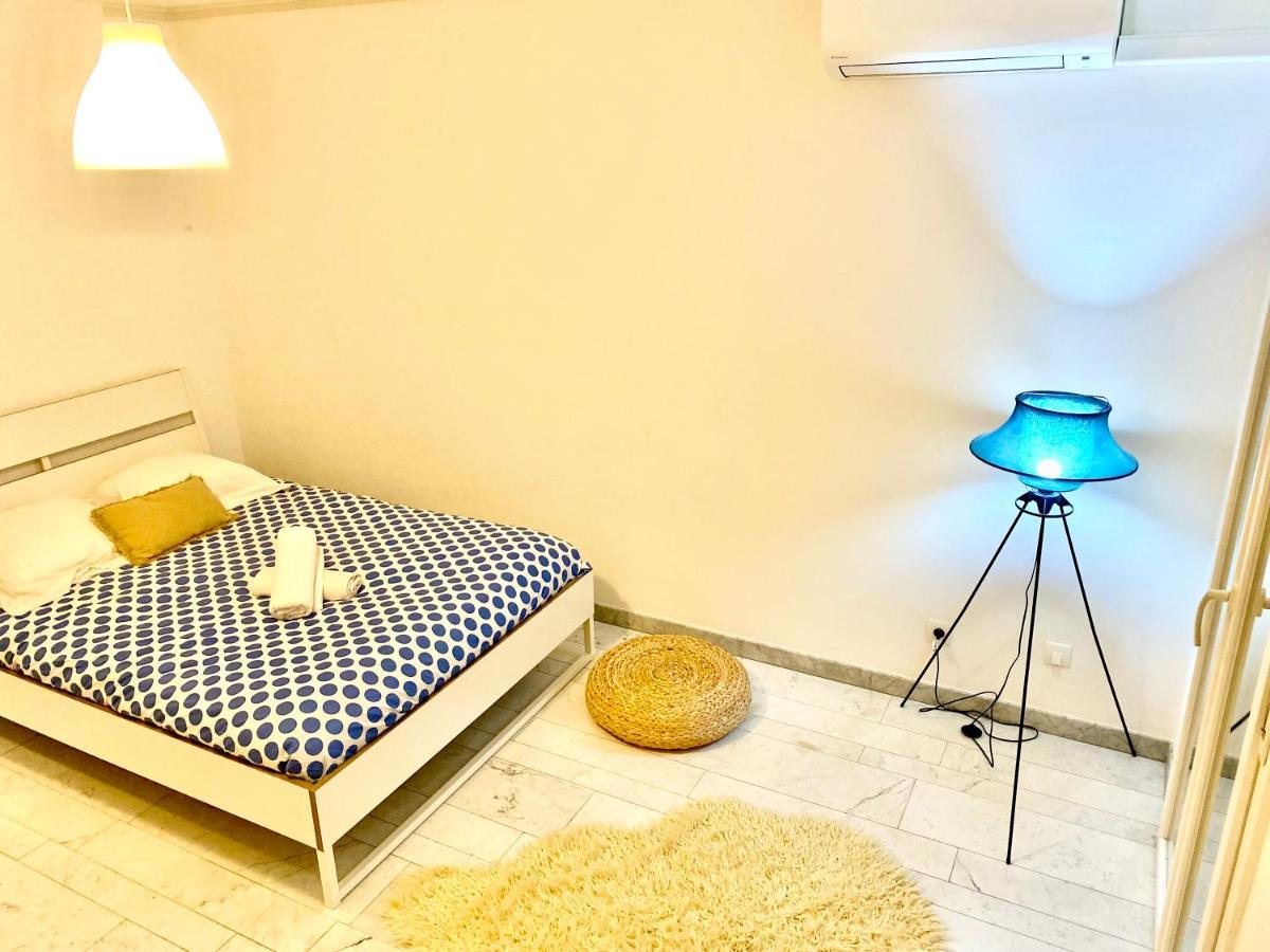 Charmant Studio Climatise Centre Menton Parking Gratuit Bagian luar foto